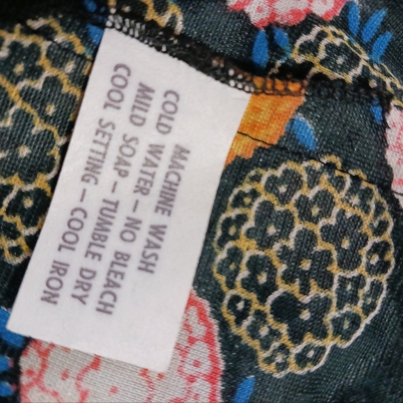 Vintage 1970's 2 piece lounge set pant with cape - Picture 7 of 12